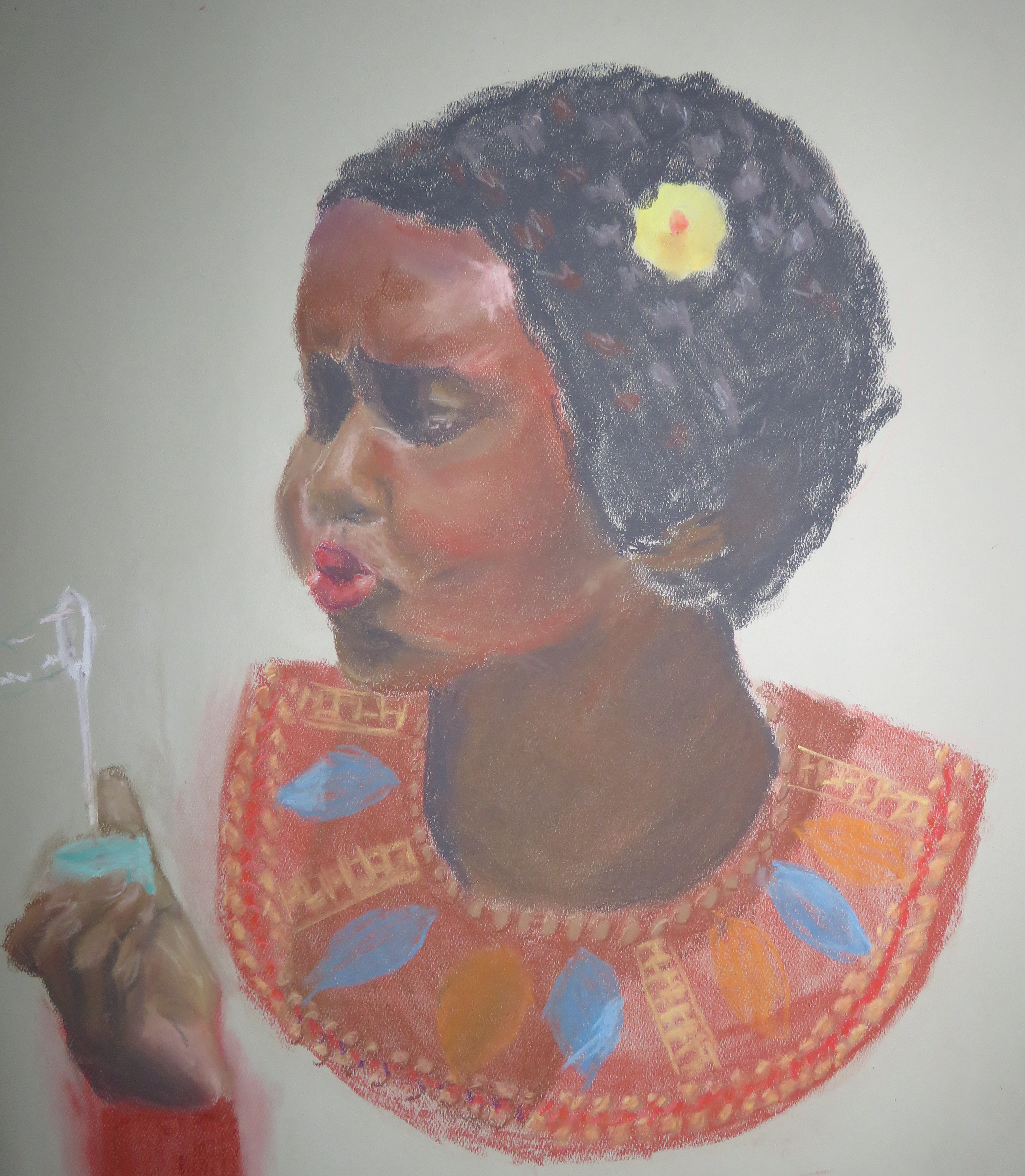Girl Blowing Bubbles
